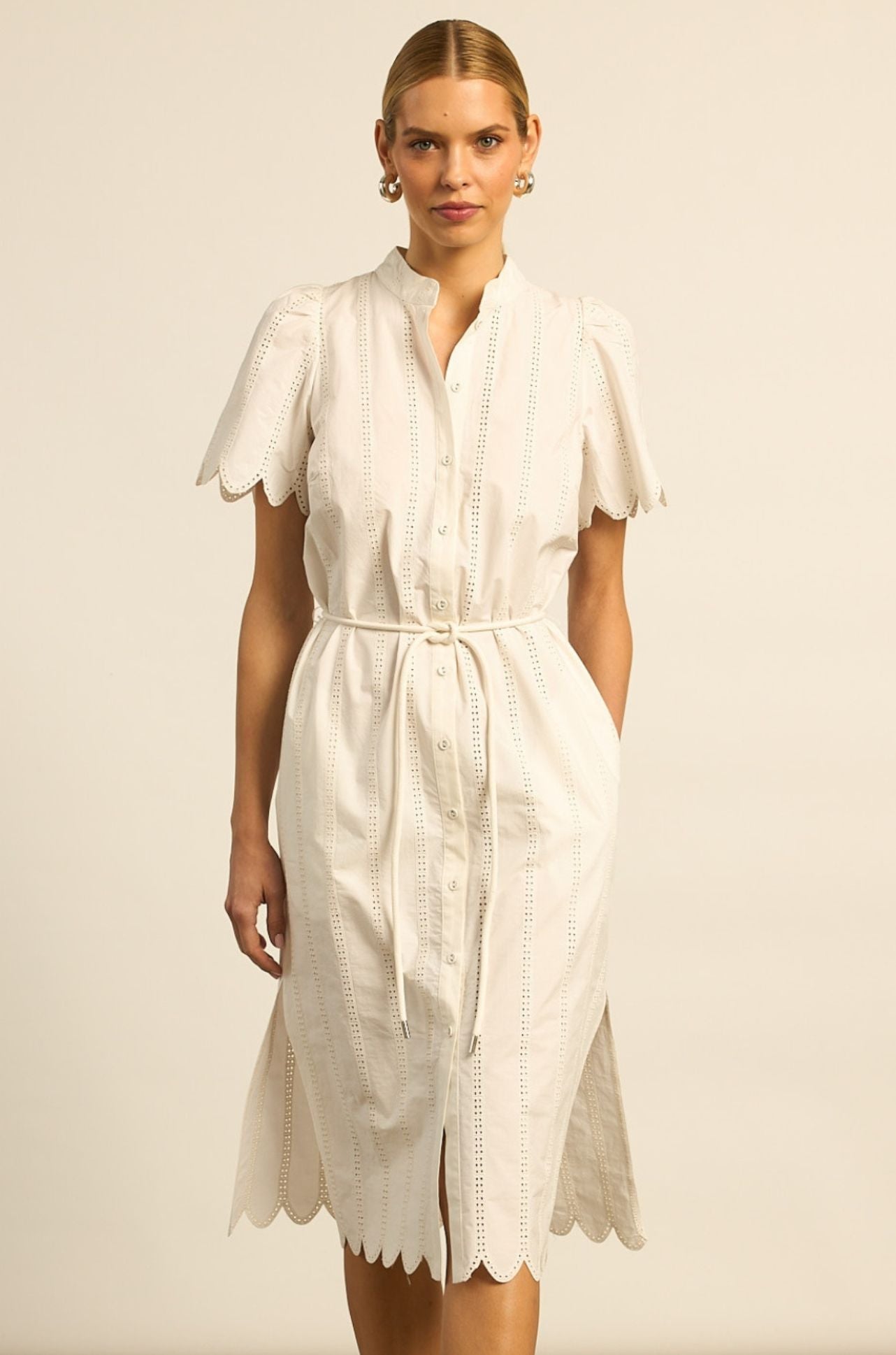 zoe kratzmann - portside dress in porcelain