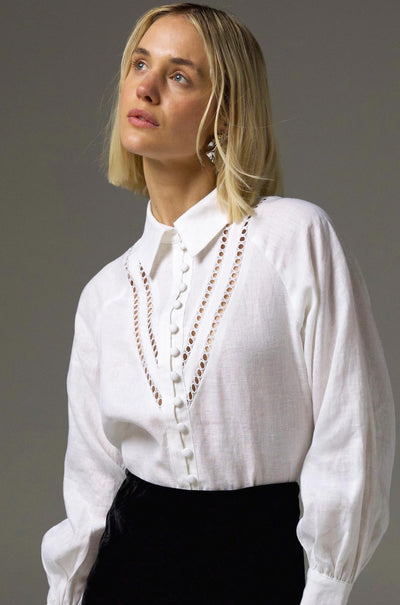 zoe kratzmann - purvey top in porcelain