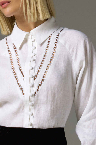 zoe kratzmann - purvey top in porcelain