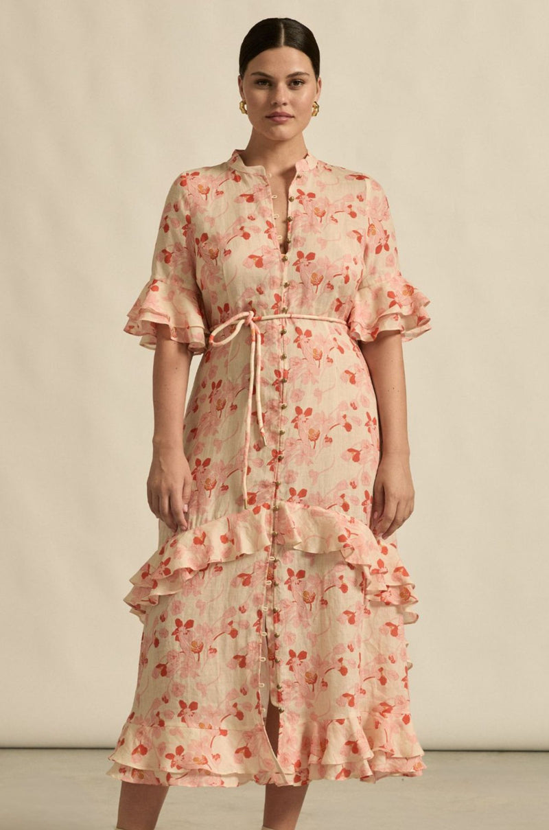 zoe kratzmann - qualify dress in cherry tulip
