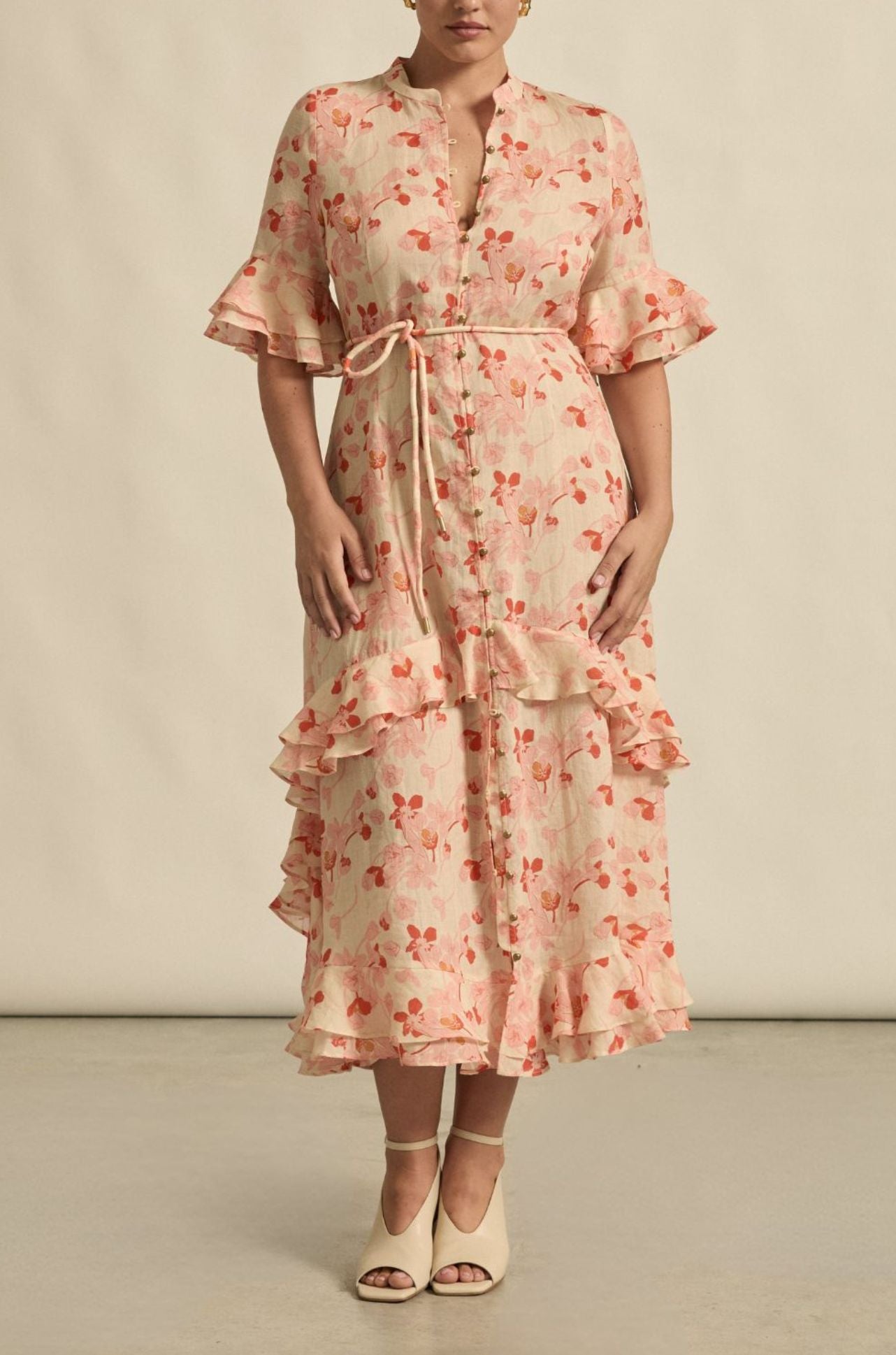 zoe kratzmann - qualify dress in cherry tulip
