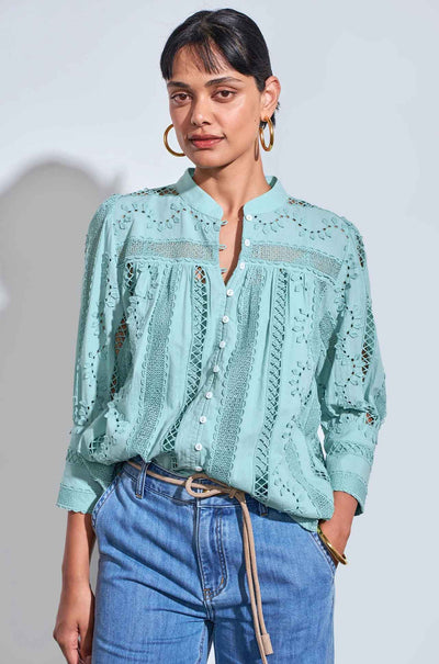 Zoe Kratzmann - ravel top in mint
