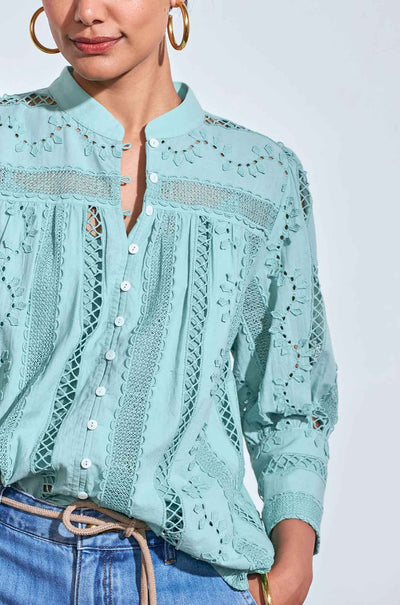 Zoe Kratzmann - ravel top in mint