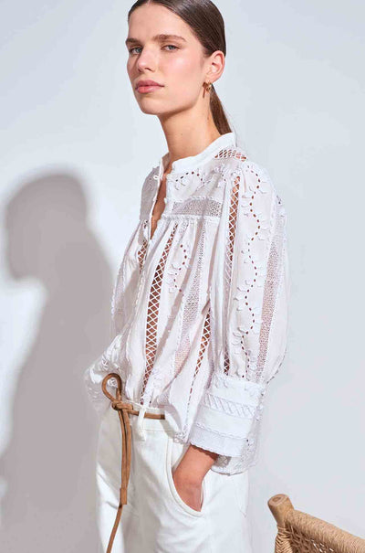 Zoe Kratzmann - ravel top in porcelain