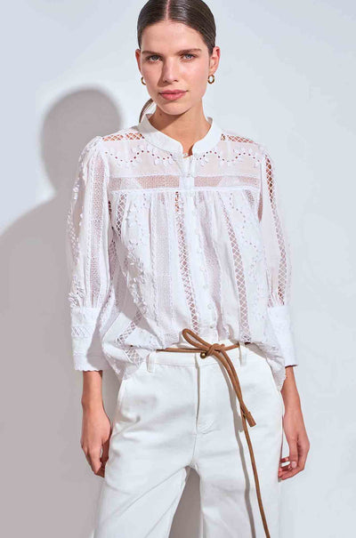 Zoe Kratzmann - ravel top in porcelain