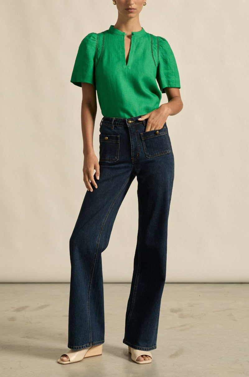 zoe kratzmann - recollect top in parrot
