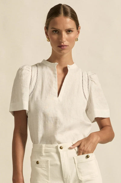 zoe kratzmann - recollect top in porcelain