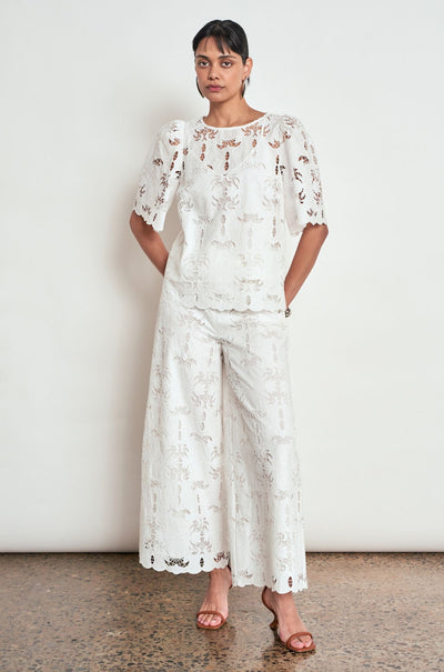 Zoe Kratzmann - resolve top in alabaster