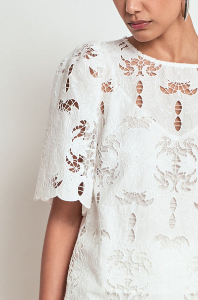 Zoe Kratzmann - resolve top in alabaster