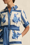 zoe kratzmann - roam dress in azure collage