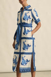 zoe kratzmann - roam dress in azure collage