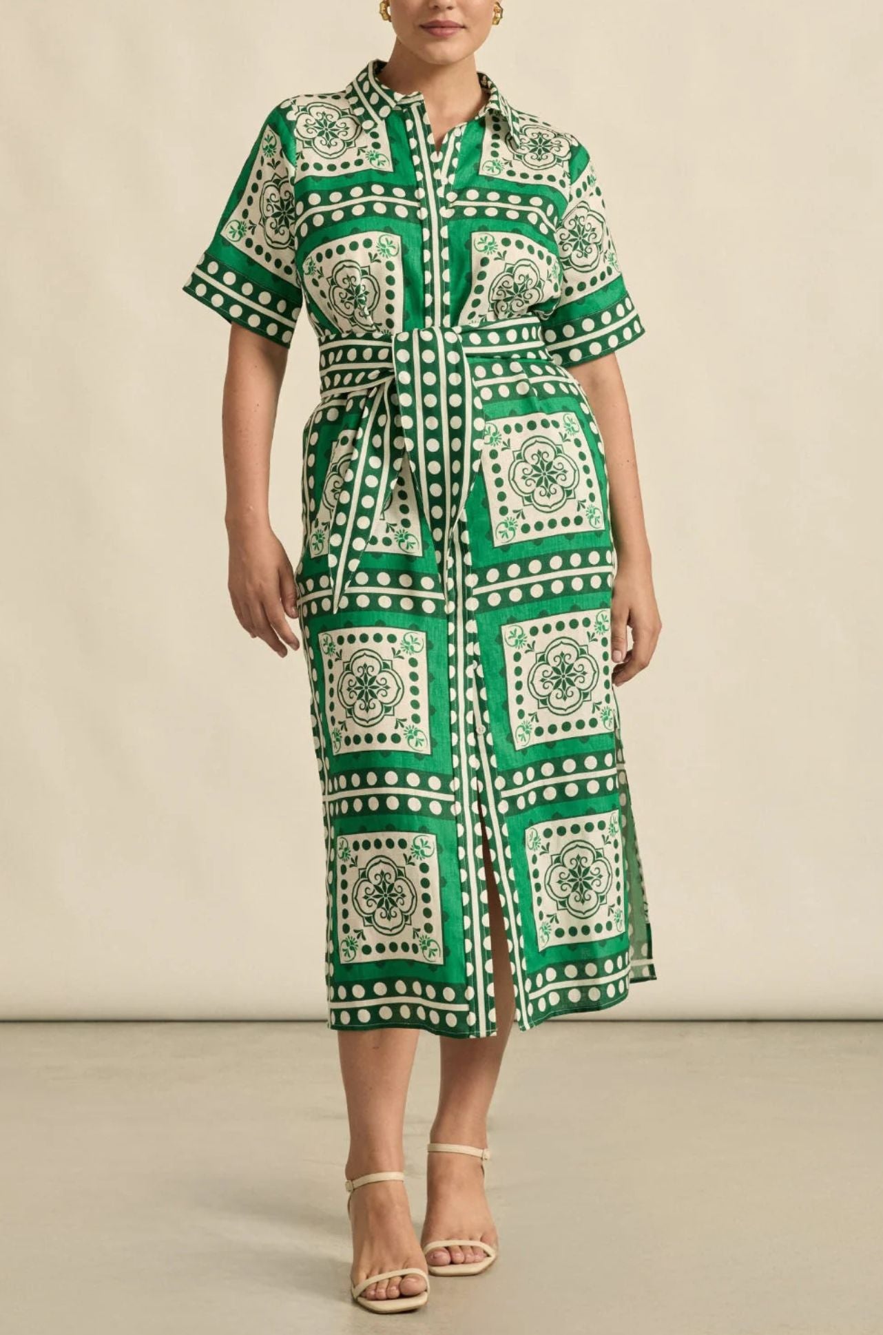 zoe kratzmann - roam dress in parrot scarf