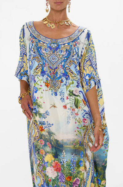 Camilla - Wall To Wall Wonders Round Neck Kaftan