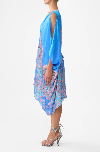 Camilla - Footsteps In Folklore Short Kaftan w/ Hardware