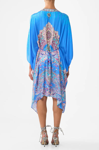 Camilla - Footsteps In Folklore Short Kaftan w/ Hardware