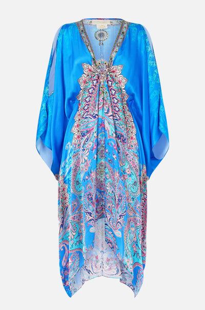 Camilla - Footsteps In Folklore Short Kaftan w/ Hardware