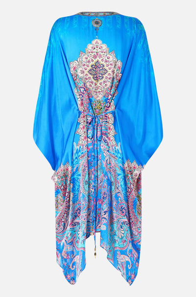 Camilla - Footsteps In Folklore Short Kaftan w/ Hardware
