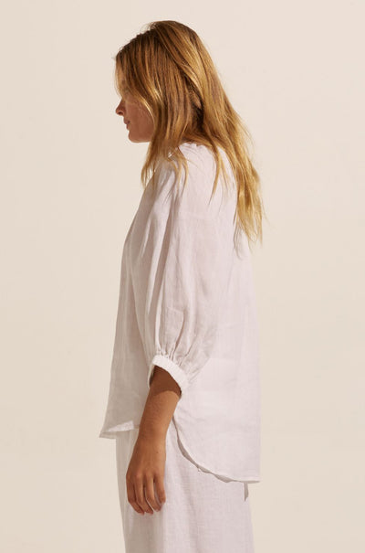 zoe kratzmann - siesta top in porcelain