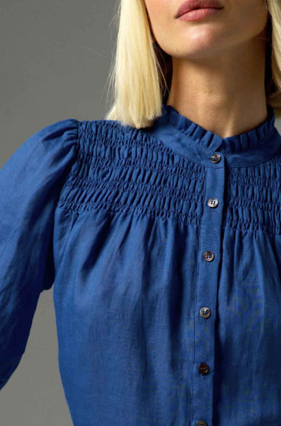zoe kratzmann - skylark top in azure