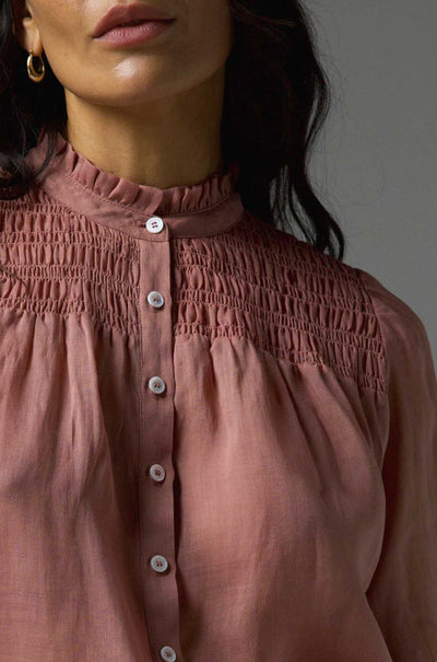 zoe kratzmann - skylark top in tearose