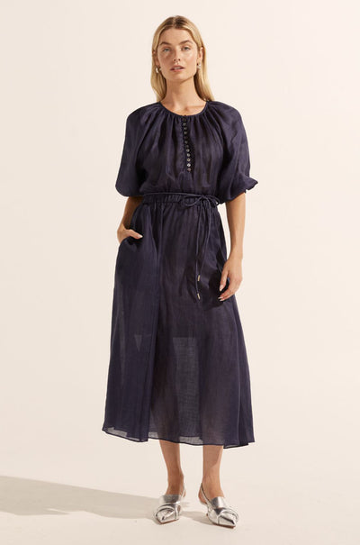 zoe kratzmann - sonata dress in indigo