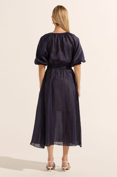zoe kratzmann - sonata dress in indigo