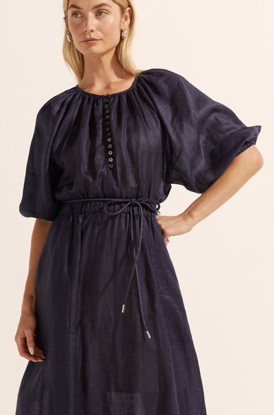 zoe kratzmann - sonata dress in indigo