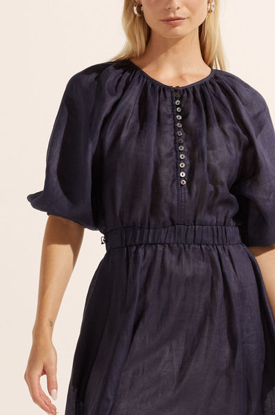 zoe kratzmann - sonata dress in indigo