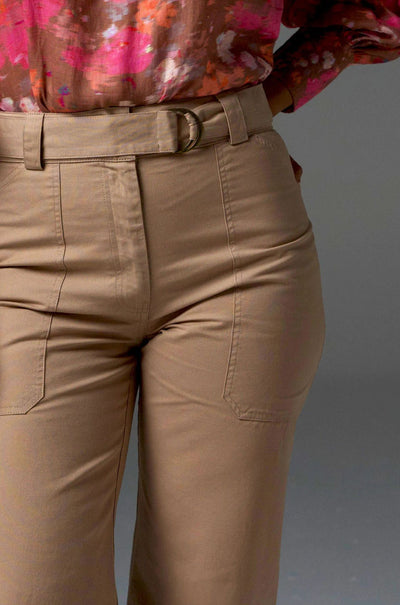 zoe kratzmann - sovereign pant in biscuit