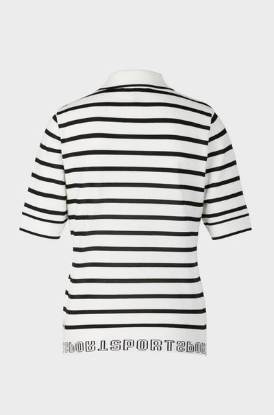 Marc Cain - Stripe Polo Shirt