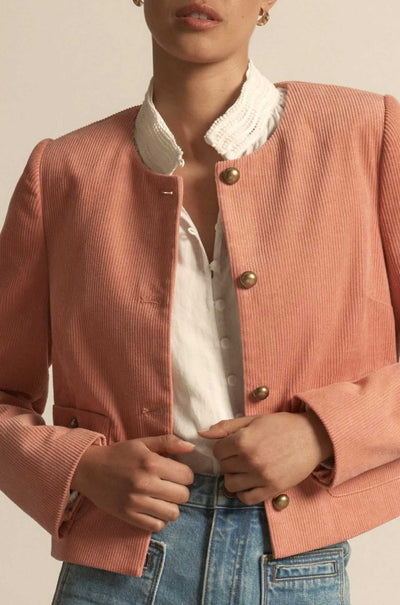 Zoe Kratzmann - sway jacket in camellia