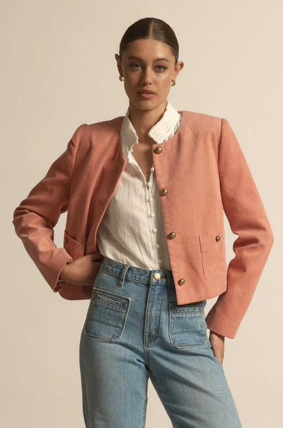 Zoe Kratzmann - sway jacket in camellia