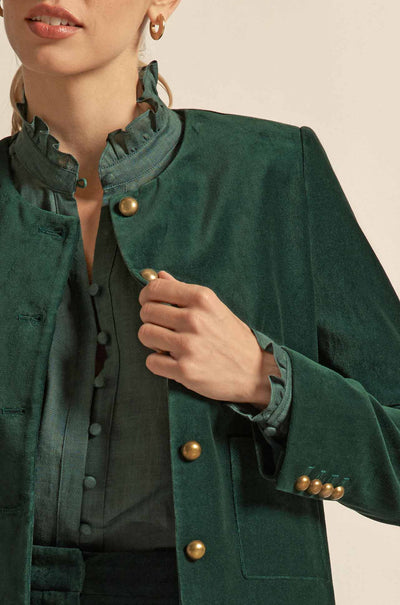 Zoe Kratzmann - sway jacket in emerald
