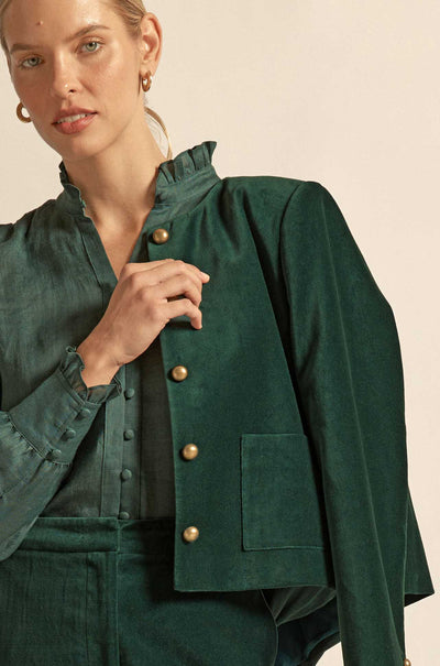 Zoe Kratzmann - sway jacket in emerald