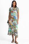 Johnny Was - The Janie Favorite Asymmetric Hem Short Sleeve Dress