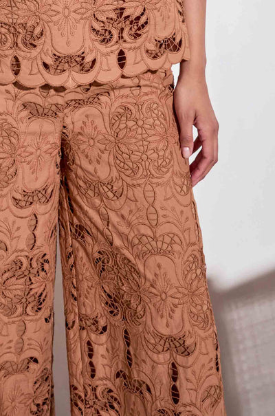 Zoe Kratzmann - tattle pant in truffle