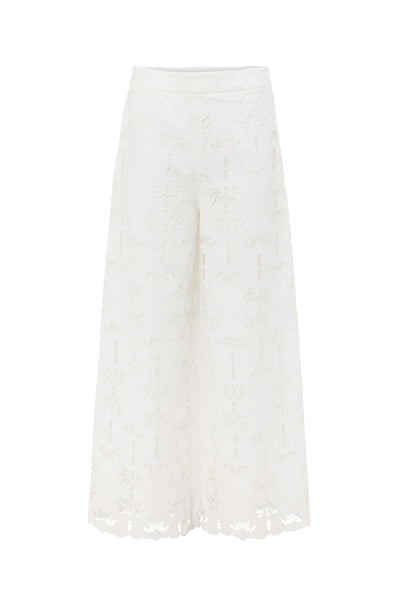 Zoe Kratzmann - tattle pant in alabaster