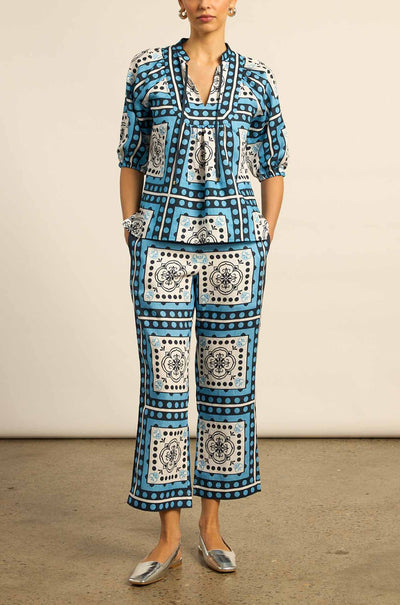Zoe Kratzmann - tide pant in bay scarf