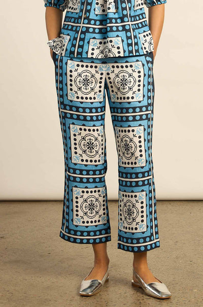 Zoe Kratzmann - tide pant in bay scarf