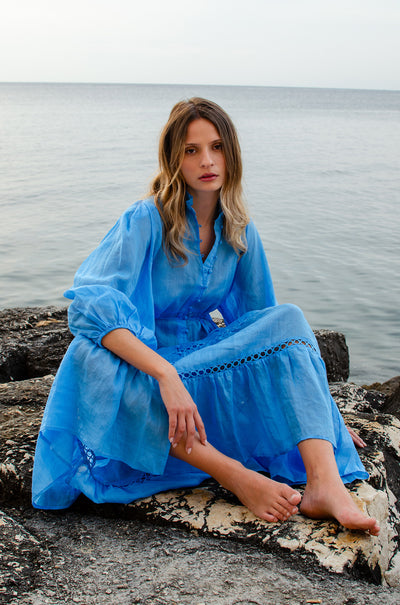 zoe kratzmann - toast dress in peacock