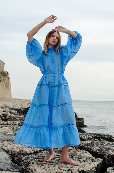 zoe kratzmann - toast dress in peacock