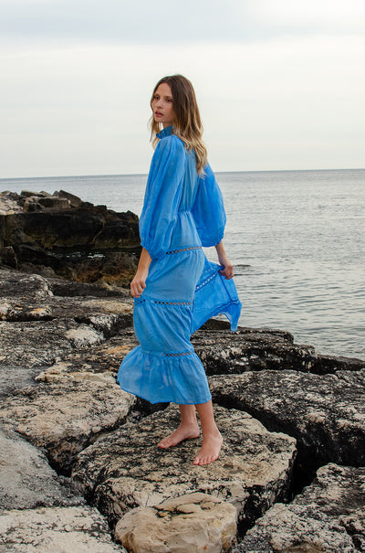 zoe kratzmann - toast dress in peacock