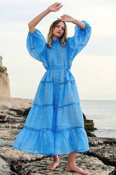 zoe kratzmann - toast dress in peacock