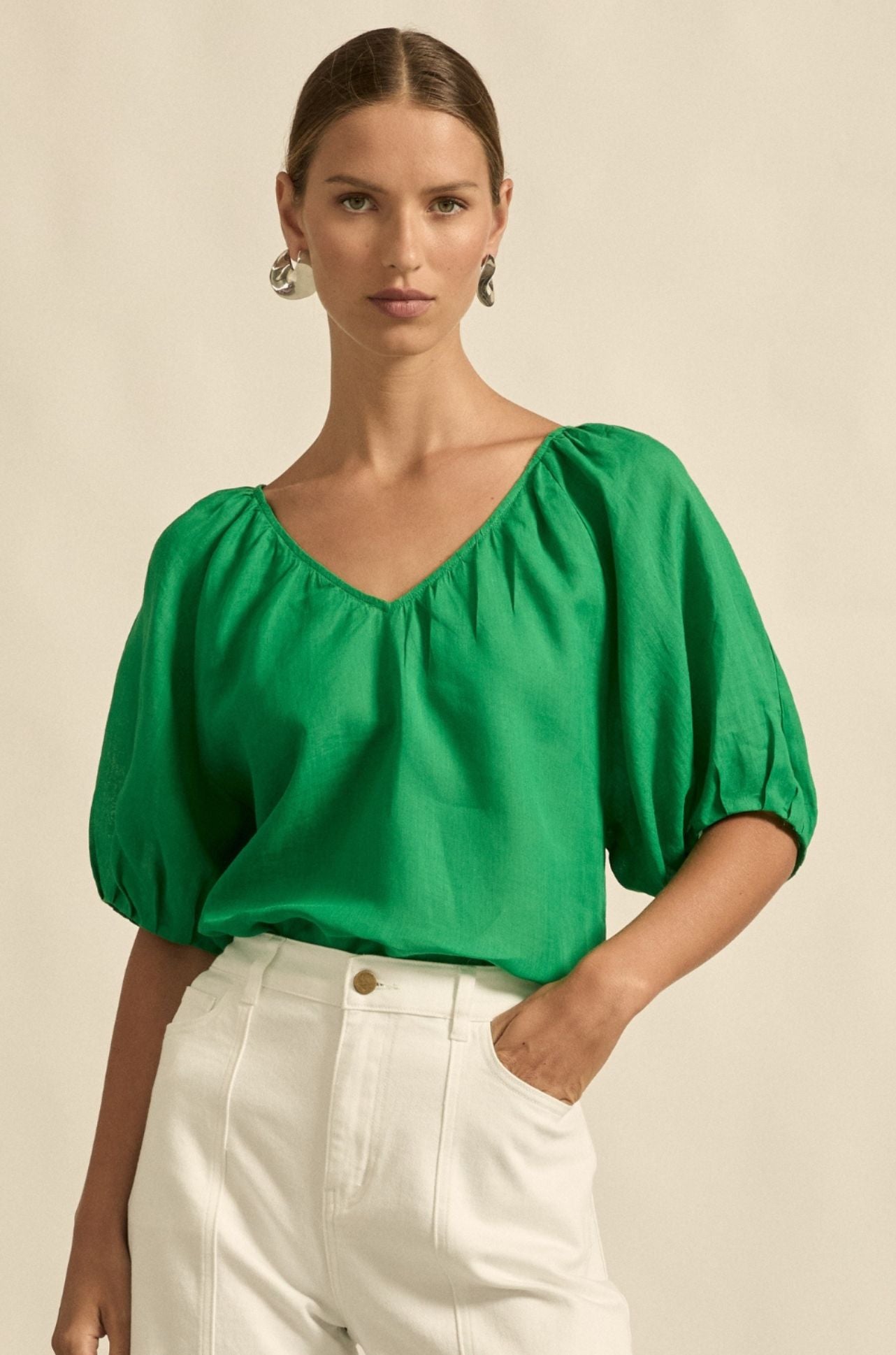 zoe kratzmann - trace top in parrot