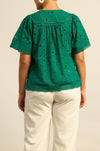 zoe kratzmann - vantage top in emerald