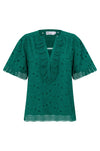 zoe kratzmann - vantage top in emerald