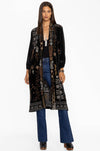 Johnny Was - Velvet Bishop Sleeve Kimono Coat in Jenai
