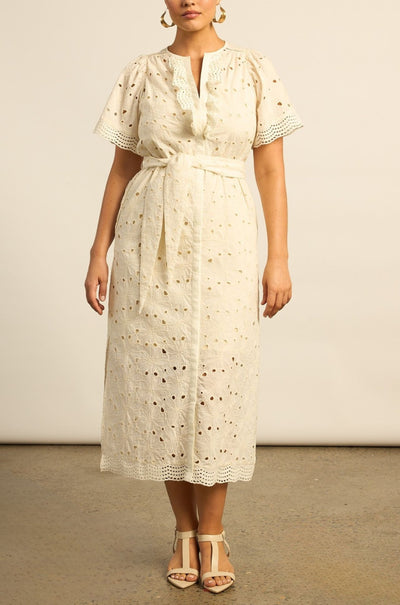 zoe kratzmann - voyage dress in cream