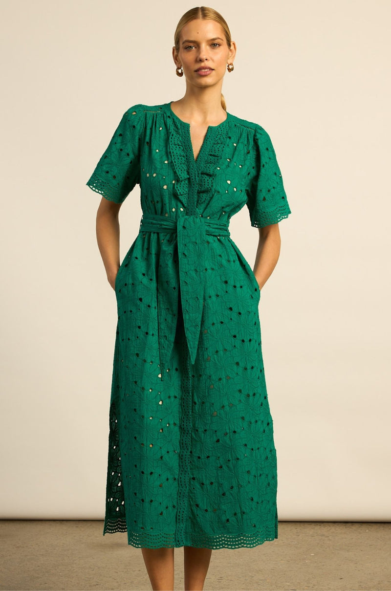 zoe kratzmann - voyage dress in emerald