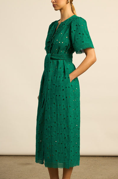 zoe kratzmann - voyage dress in emerald